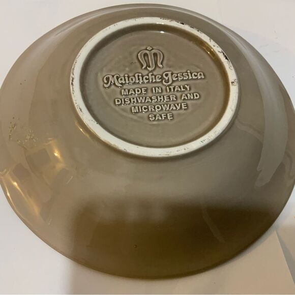 Maioliche Jessica 9” Serving Bowl Made in Italy - Picture 4 of 7